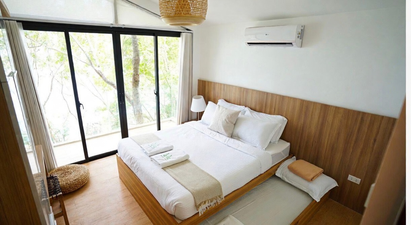 Luxury pool villa 2-bedroom bed at La Luz Beach Resort